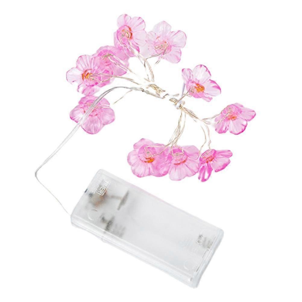 Cherry Blossoms Lighting Strings Waterproof LED Flower String Lights Decor Light for Wedding Party Valentine