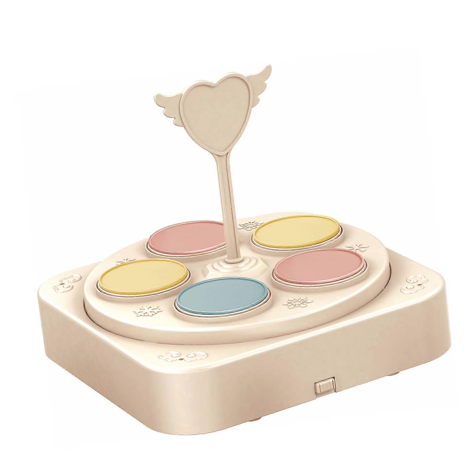 Rotating Dessert Display Table with 5 Swing Trays - Battery Operated