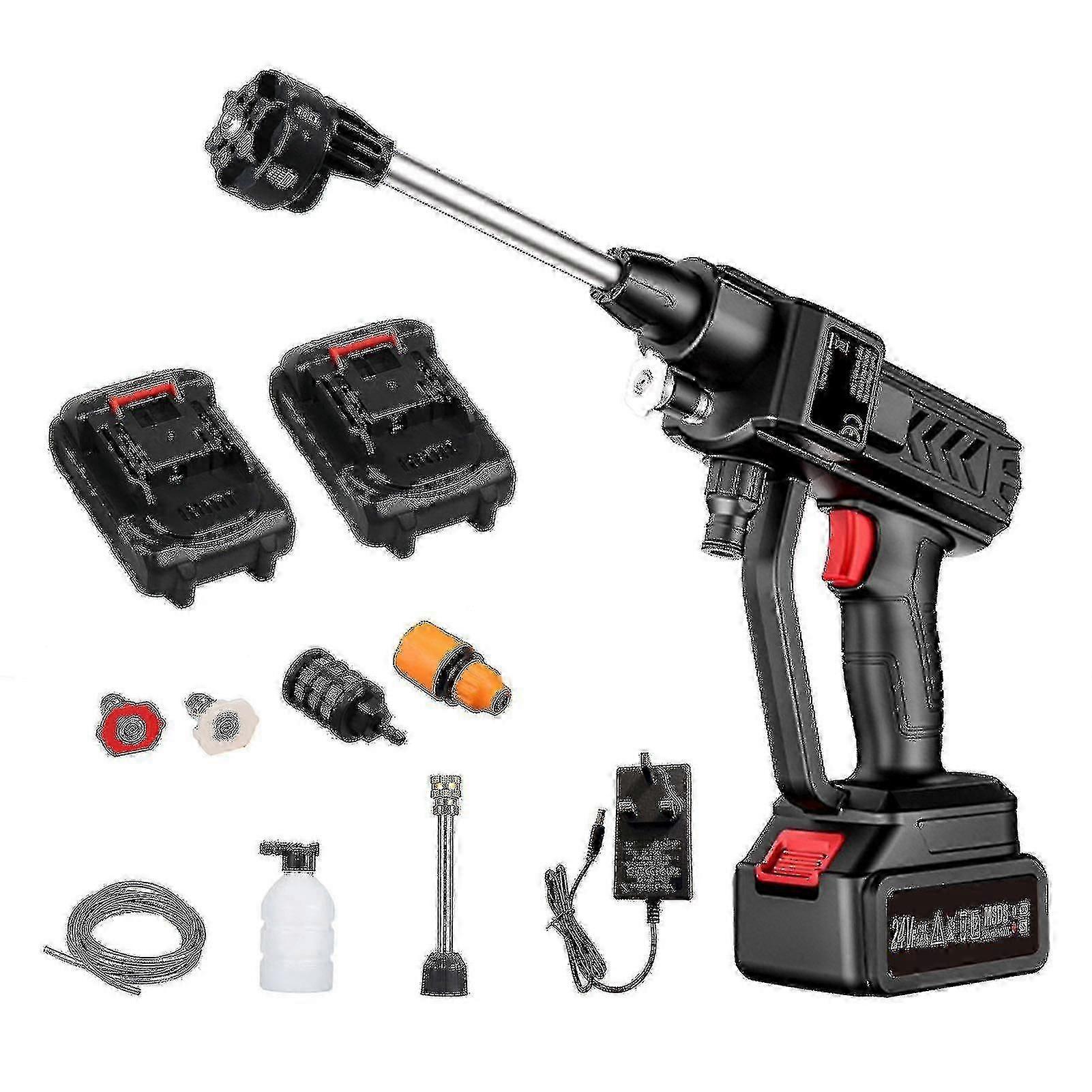 2024 Cordless Power Washer 60Bar 300W High Power Washer Machine with Rechargeable Battery for Car Fence