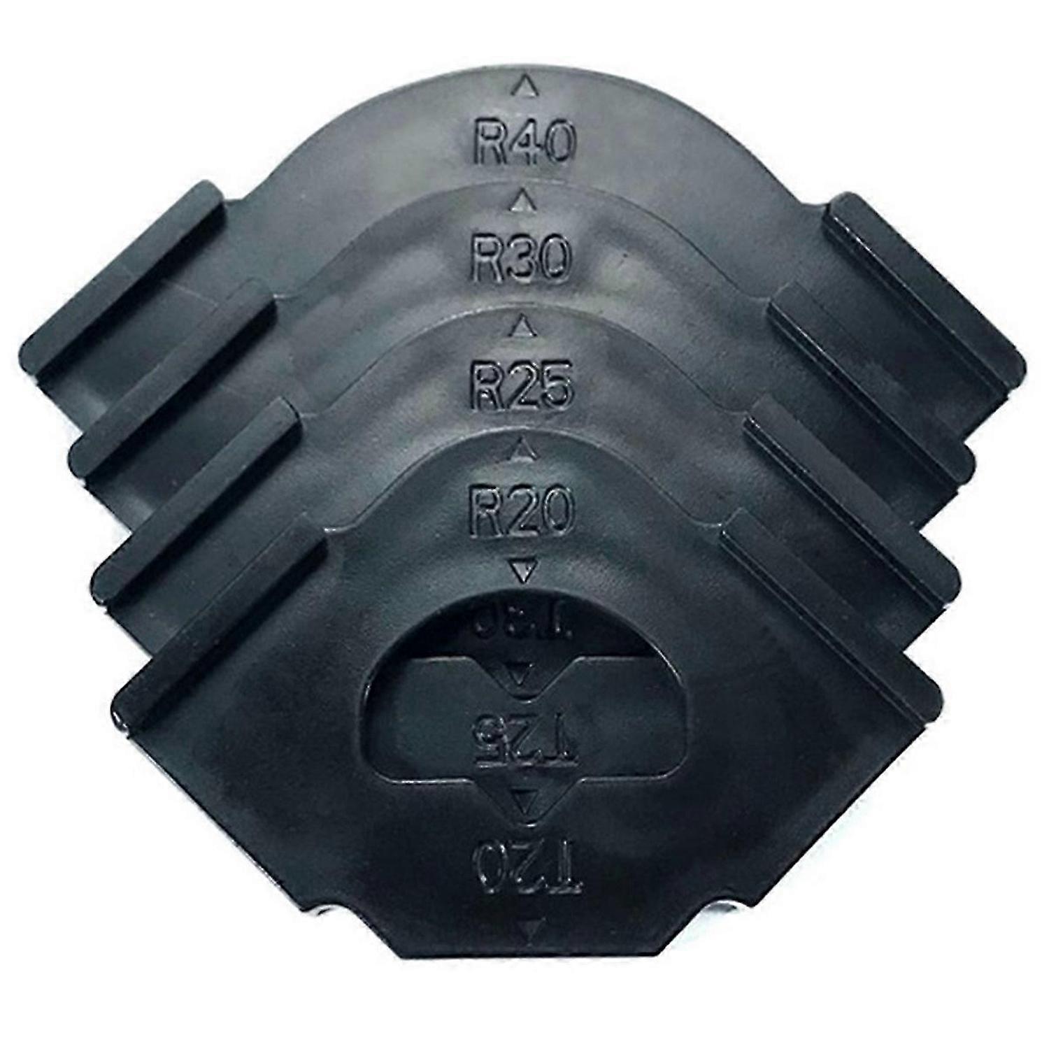 Woodworking Half-Round Quick Locator Straight Bevel R Angle B