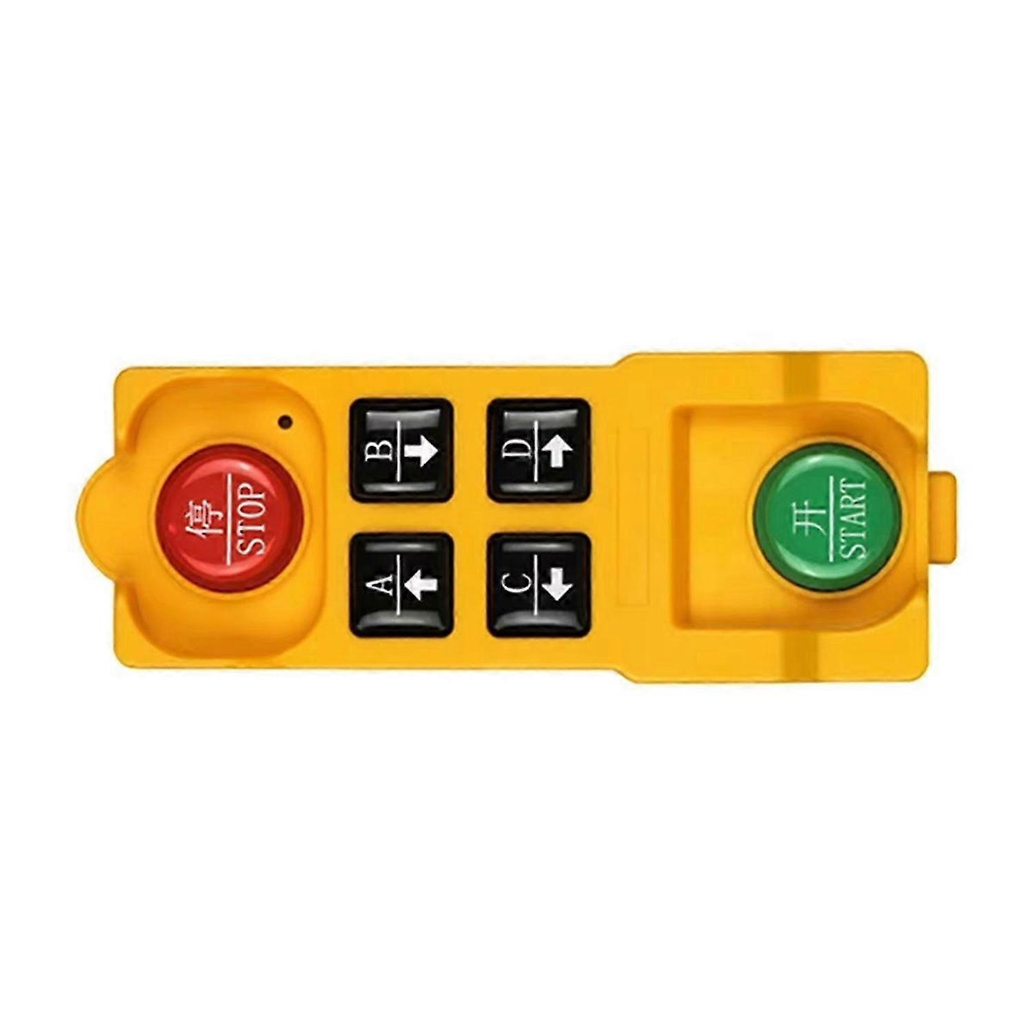 Waterproof Remote Control Duplicator 433.92MHz 4 Buttons Long Distance Hoist Crane Controller for In