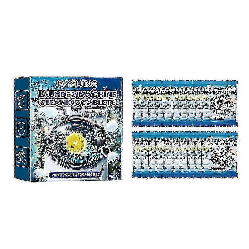 Finally Fresh Washing Machine Cleaner White Count Powder 20PCS New Arrival