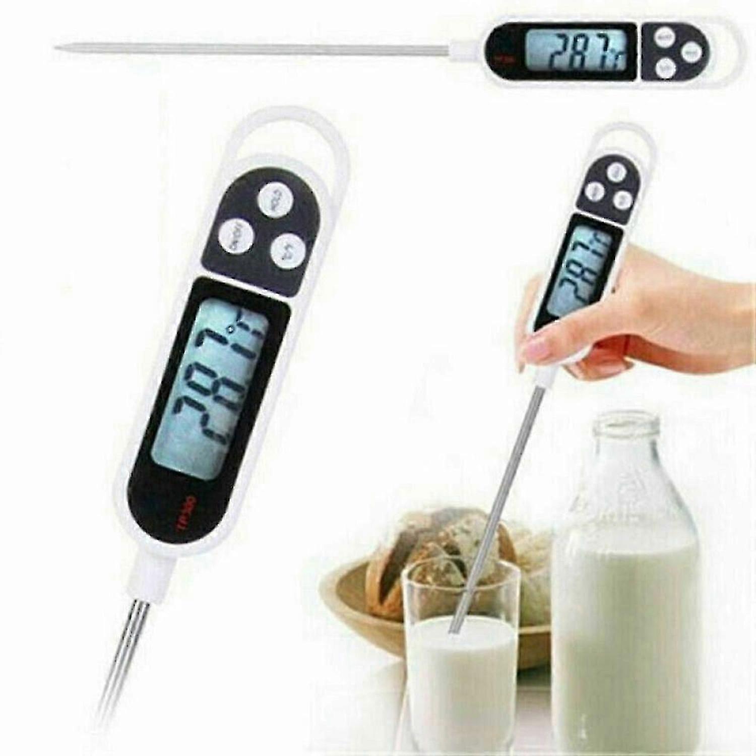 Digital Stektermometer Kökssond Matlagning Kött Temperat MVU