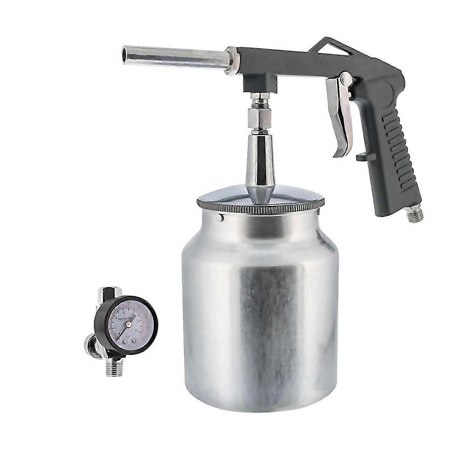 For Air Undercoating Spraygun With Regulatorsuction Feed