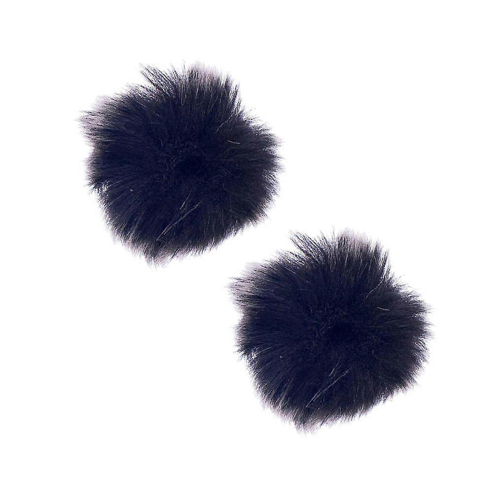 Microphone Windscreen Muff for Lapel Microphones with Wind Protection 2Pcs