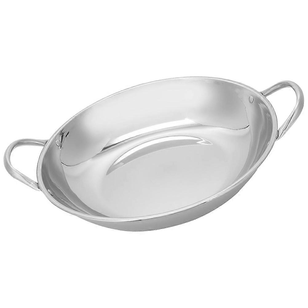 Stainless Steel Cooking Pan for Home Use Household Small Hot Pot Pan