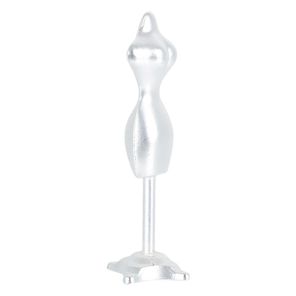 Mini Doll Model Rack for Playing with Silver Zine-Alloy Material
