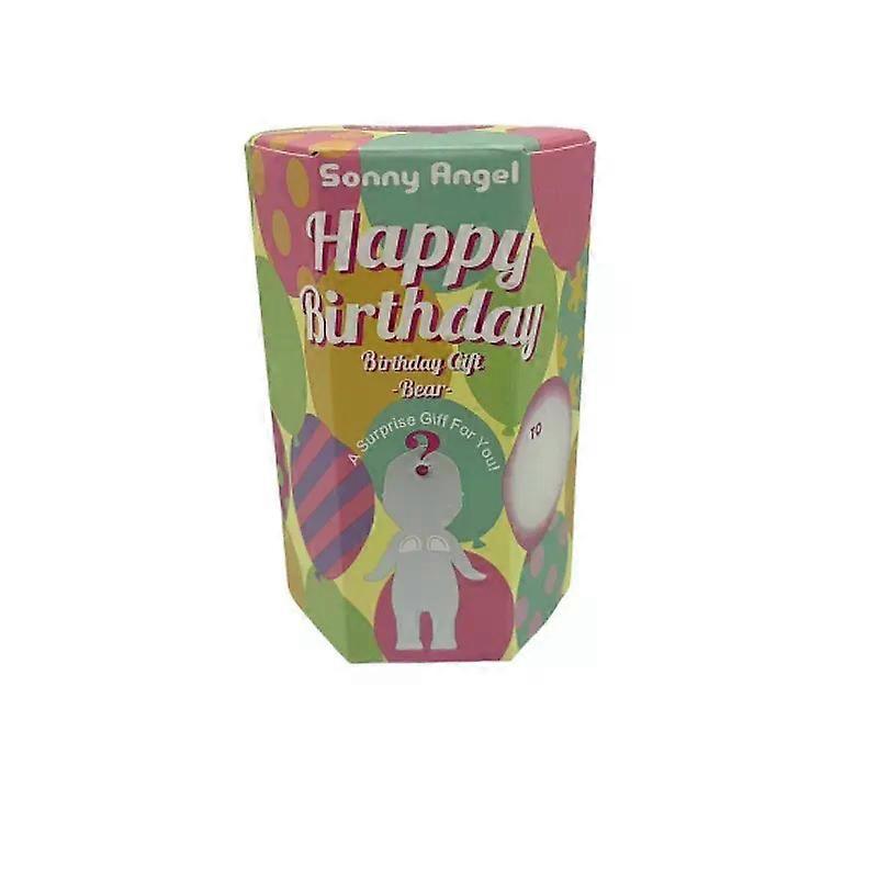 2025 Sonny Angel Anniversaire Cadeau Ours Série Boîte Aveugle Animal Anime Figure Ornements Mignon Poupée Fans Bureau Voiture Ornement Cadeau de Noël