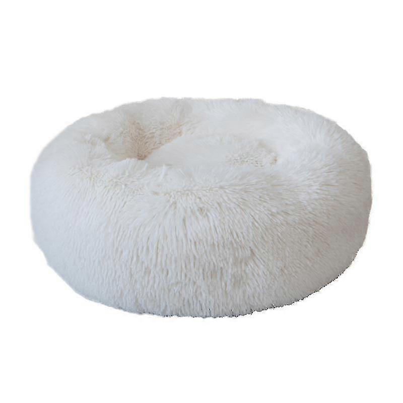 60cm diameter round plush kennel sleeping mat