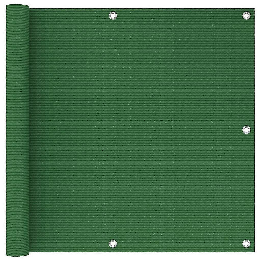 Balcony Screen Light Green 90x500 Cm Hdpe