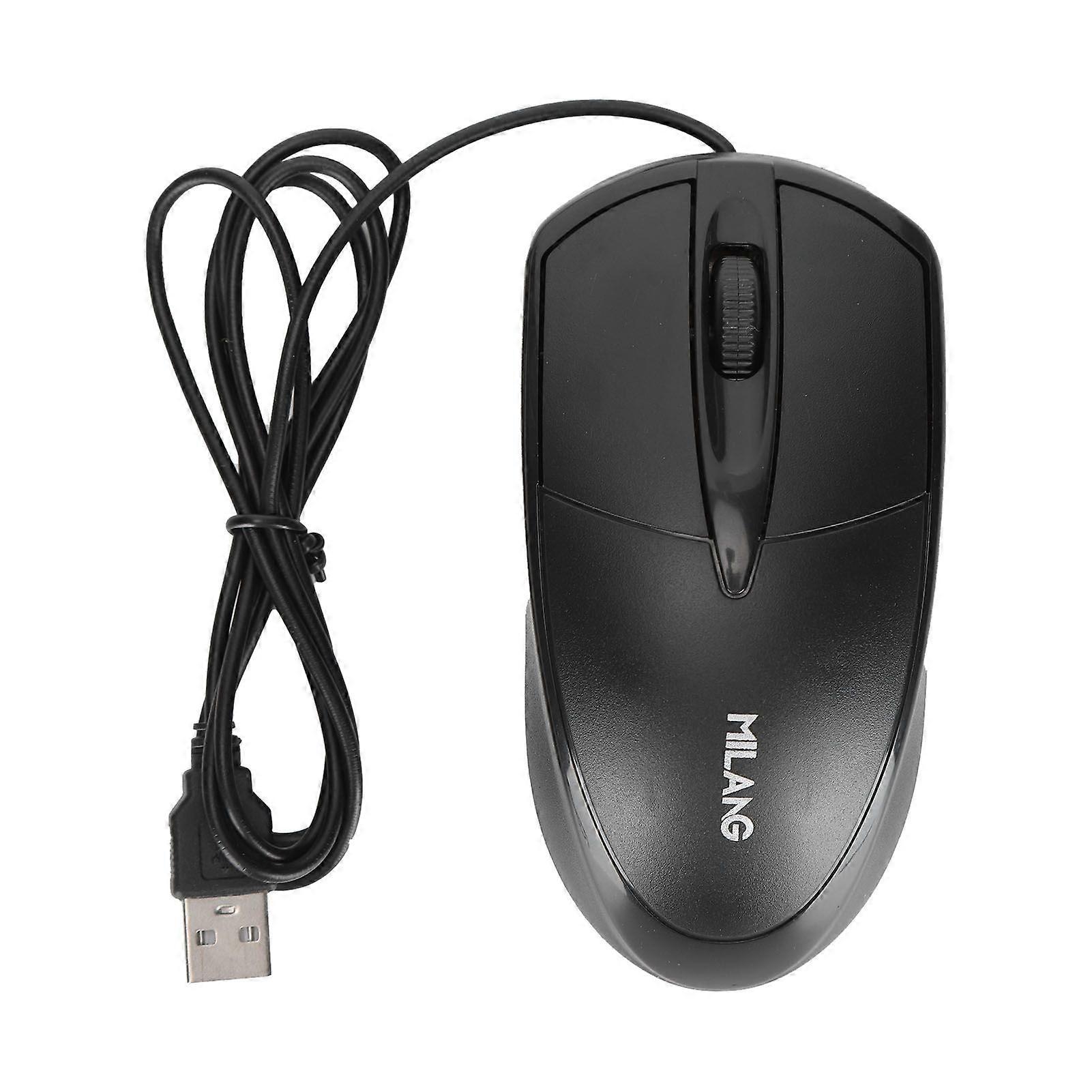 Wired Mouse M1 Office Mouse Ergonomic Design PC Mouse for Macbook Laptop Computer