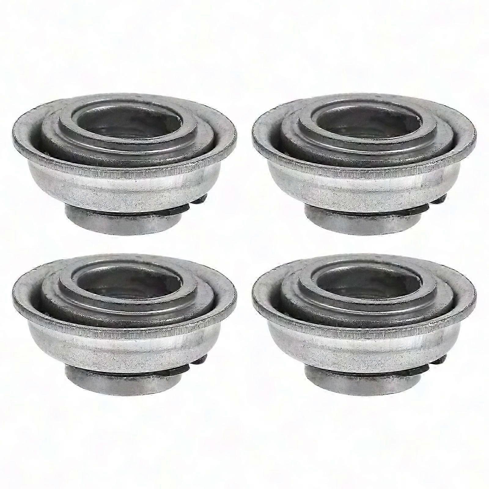 4pcs Universal Walker Front Fork Stem Bearings Swivel Wheels Replacement Hardware