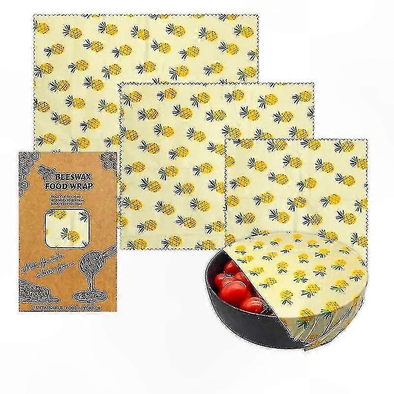 Eco-Friendly Reusable Wax Wraps for Food Storage, Sustainable Cling Wrap Alternative