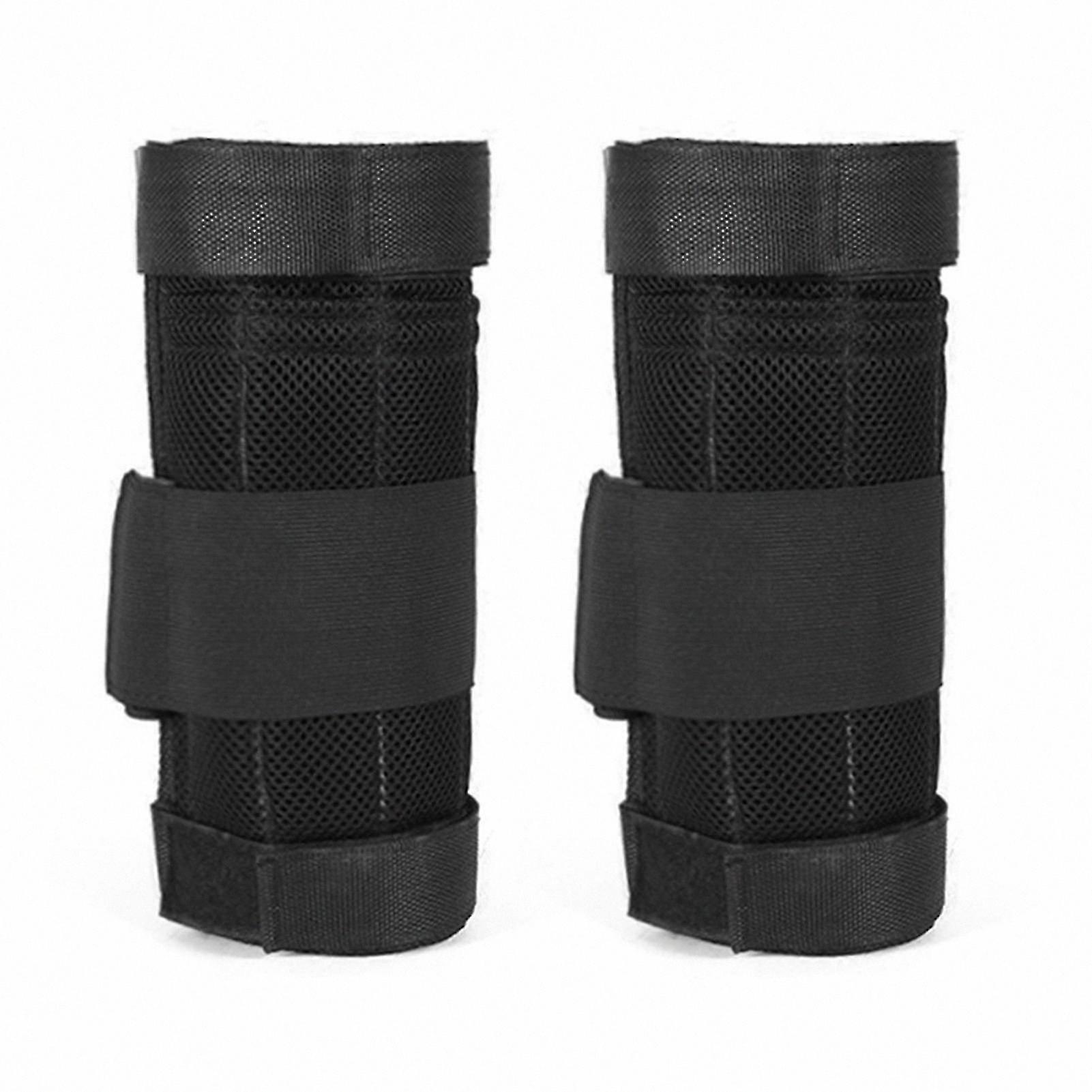 2 Packs 16kg Adjustable Ankle Weights for Leg Workout & Exercise