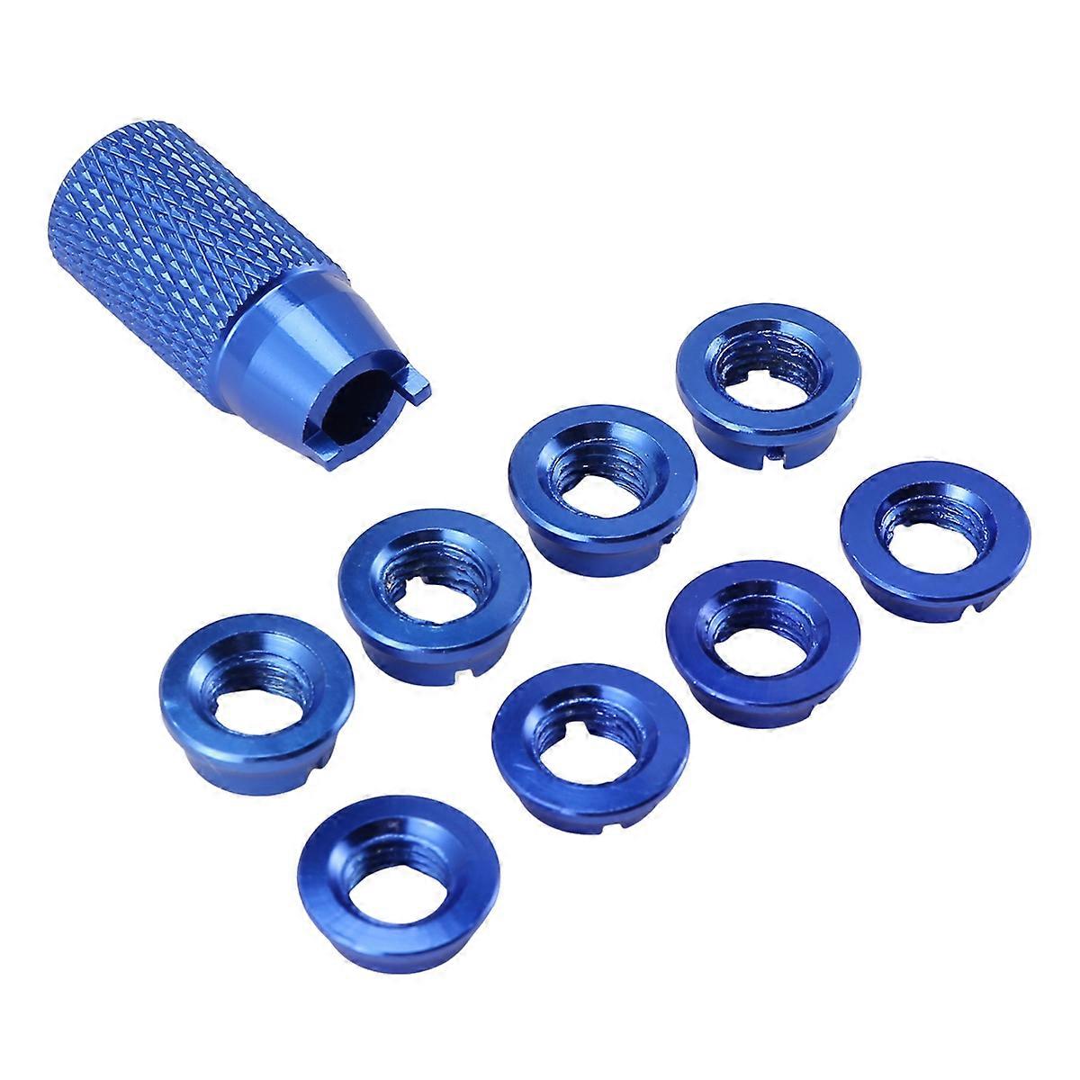 Switch Fixed Nut & Installation Spanner for RadioLink Futaba,Blue