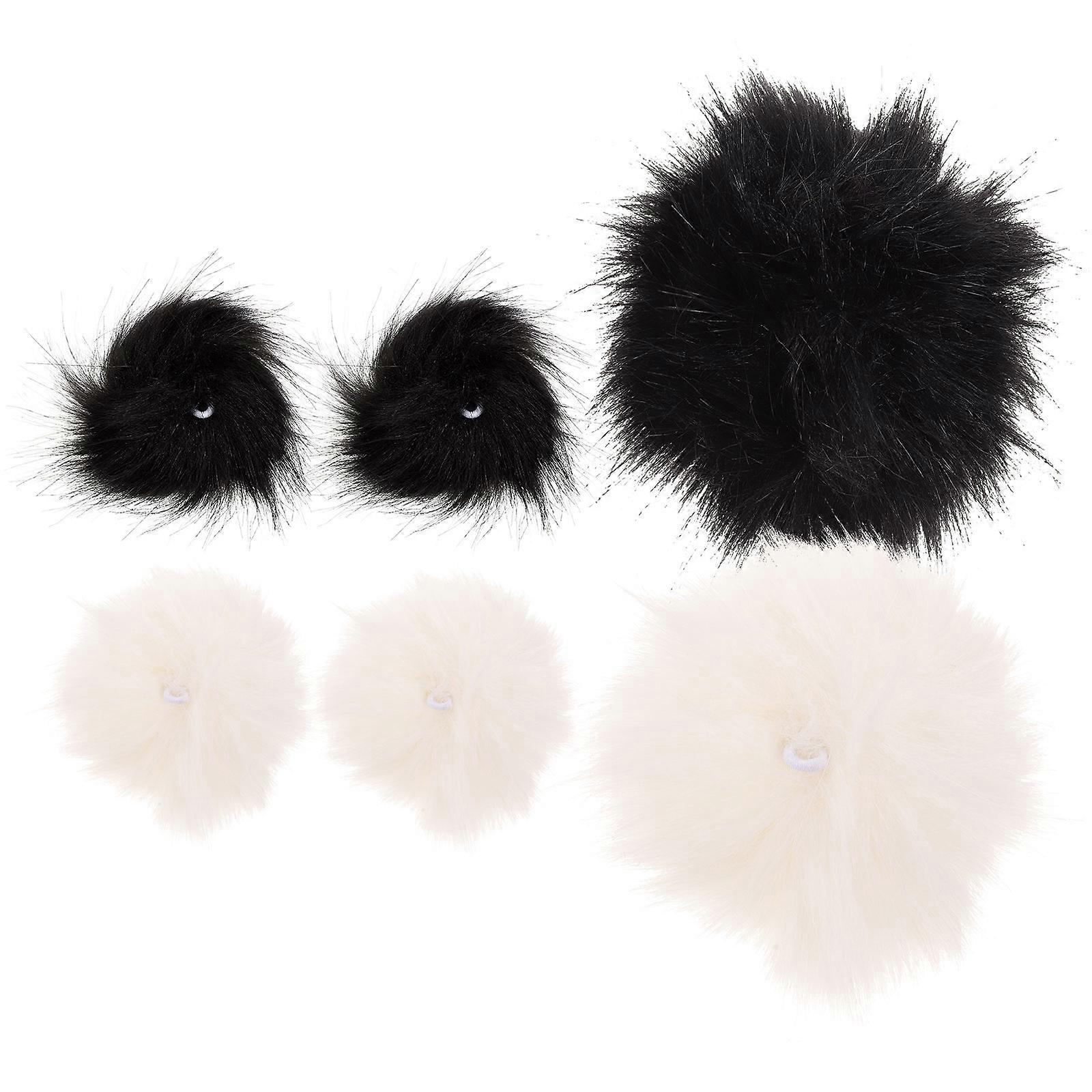 Artificial Ball Pom Poms for Decoration Use 18Pcs Set