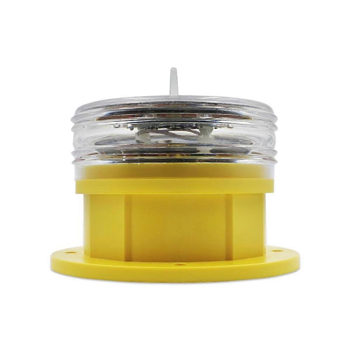 Boat Solar Sidelight IP68 Waterproof Warning Light 360° Lighting LED Flashing Beacon Light