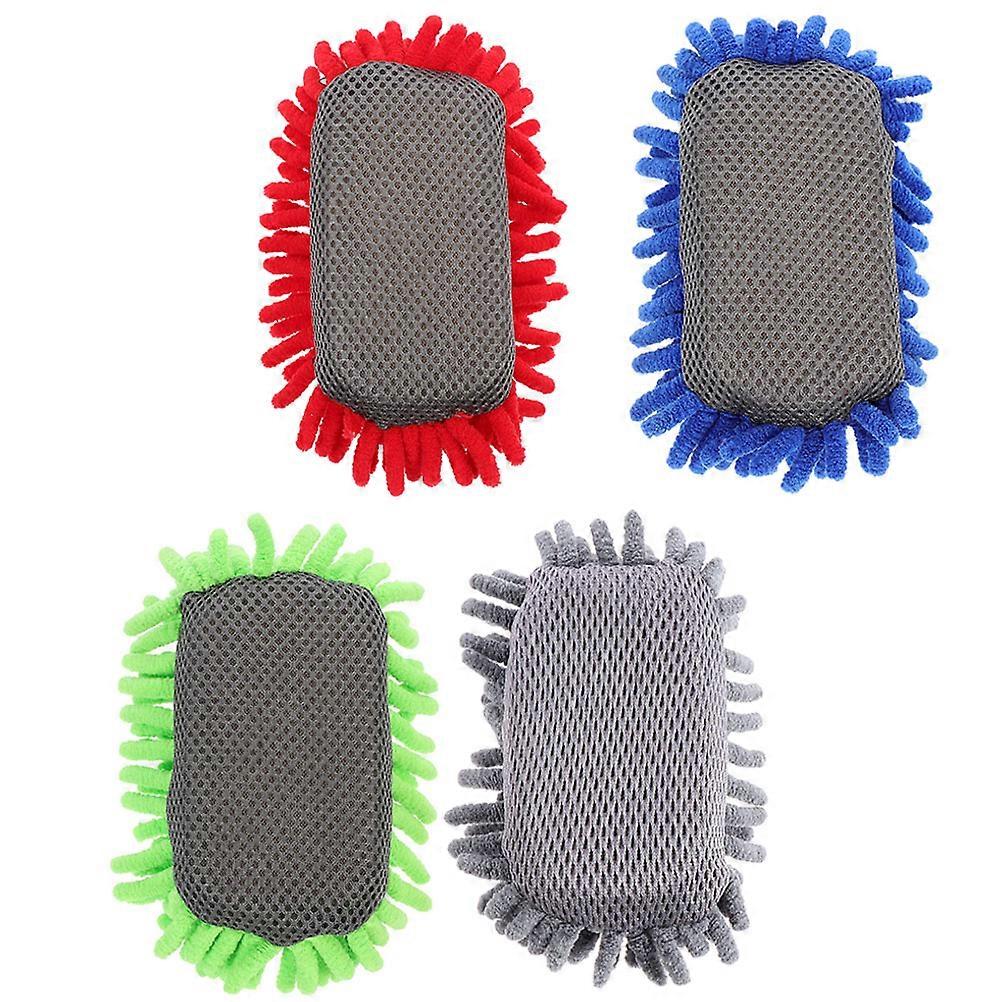 Reusable Whiteboard Erasers 8 Pcs Magnetic Chenille Erasers For Students Home Office Effective Chalk Cleaning Function