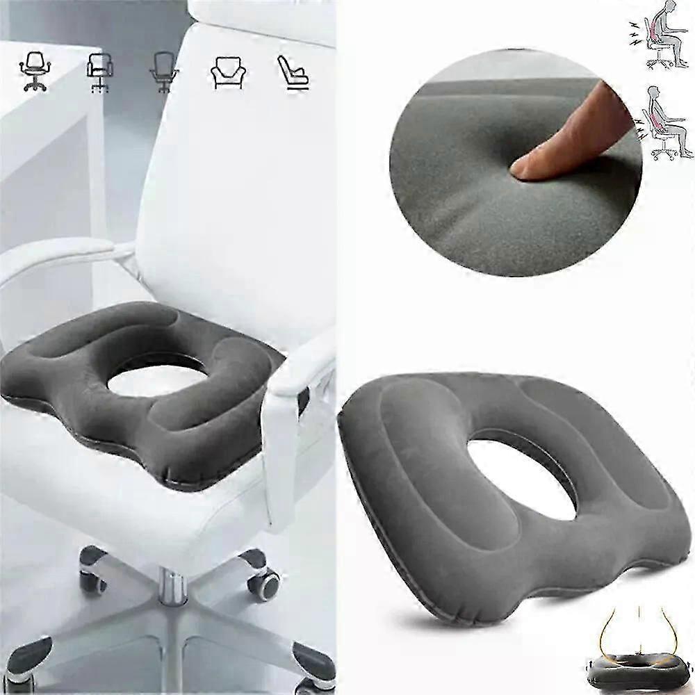 Donut Seat Cushion Inflatable Memory Seat Pain Tailbone Pillow Coccyx Pain Care
