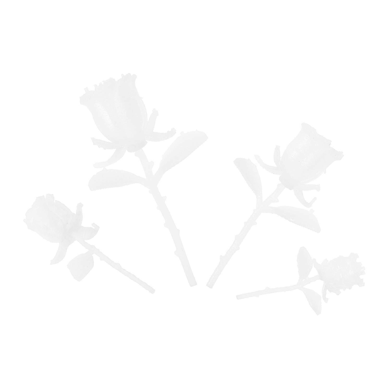 DIY Resin Flower Molds For Crafters 0.80X1.20X2.00CM Handmade Projects 4 Sets