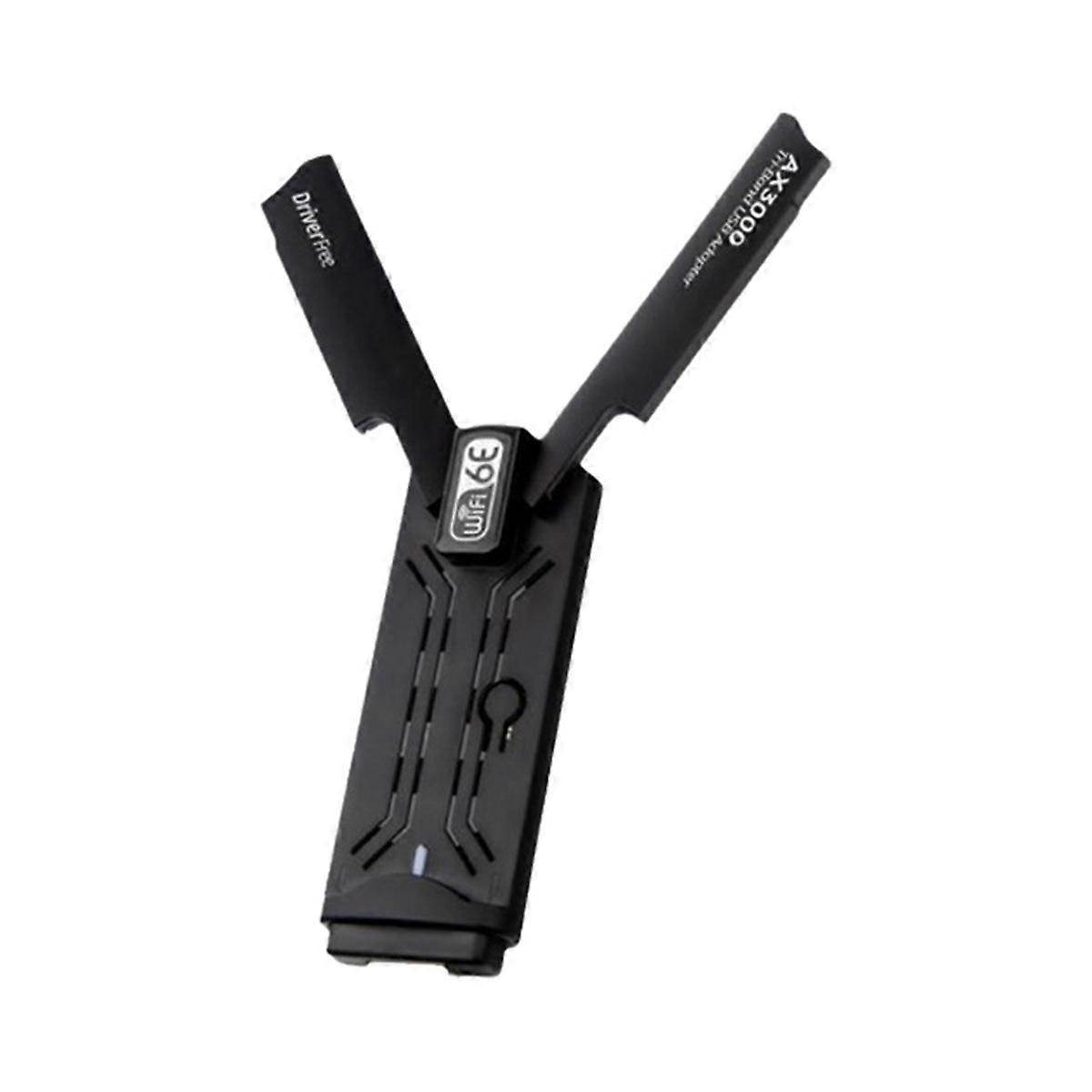 AXE3000 WiFi 6E USB Wireless Adapter Tri-Band 2.4G/5G/6G Wi-Fi Network Card for PC Laptop Win10/11