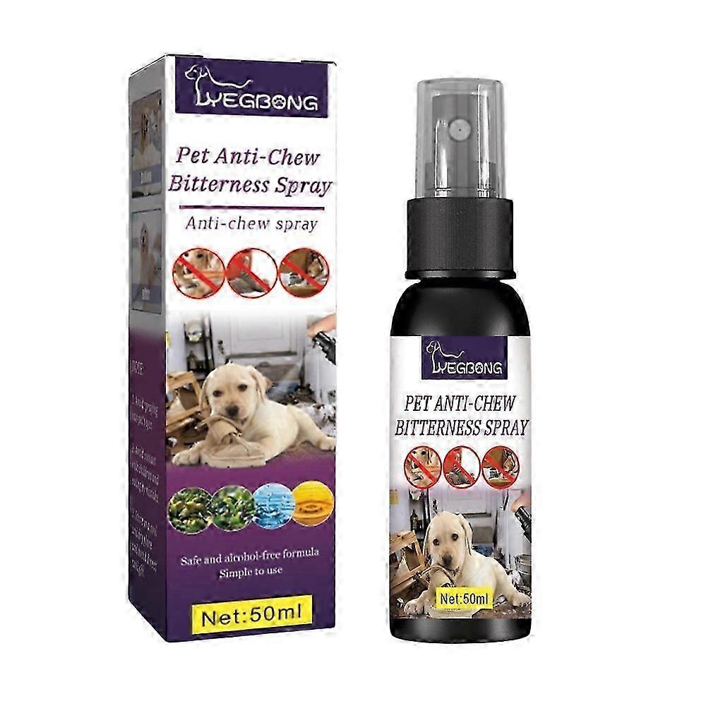 pet bitter spray stops dogs chewing table legs