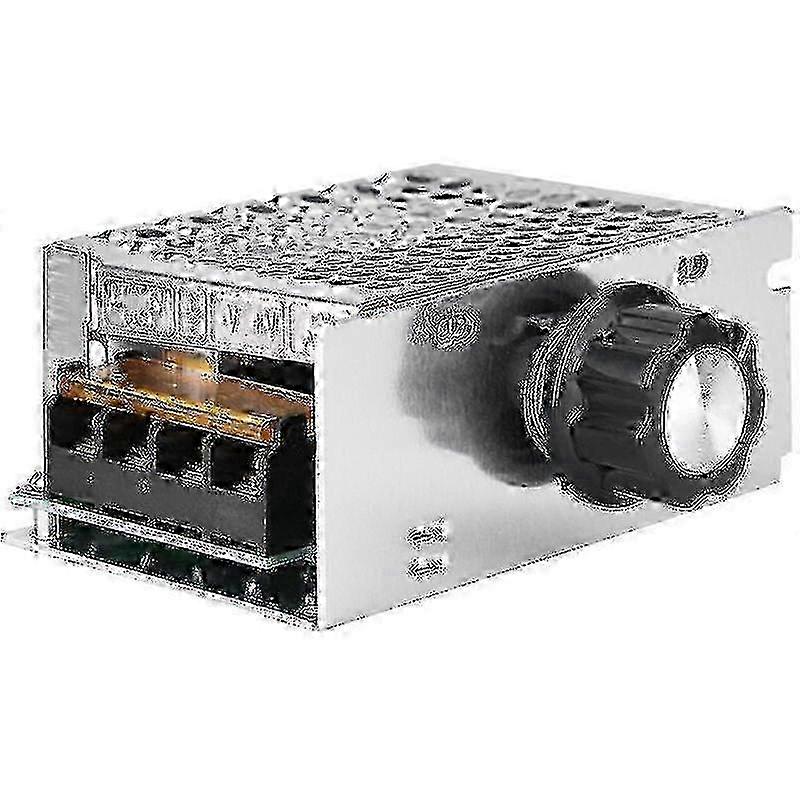 2025 220v Motor Speed Controller with 4000w AC Voltage Regulator - Dimmer for Electric Motor Speed Regulation