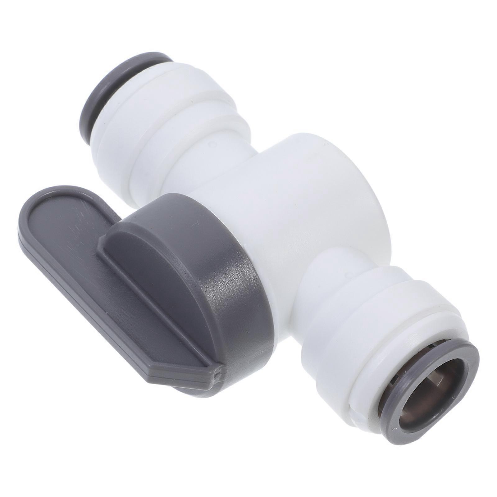 Purifier Ball Valve 3Pcs For Purification Systems Quick Connect Fitting Fastening Multi Color Durable Design