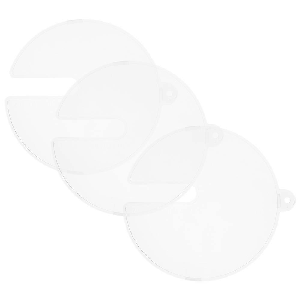 Mixer Bowl Lid Covers Anti Splash Hand Mixer Splatter Guard Kitchen Tools Round Standard Design Blending 3Pack