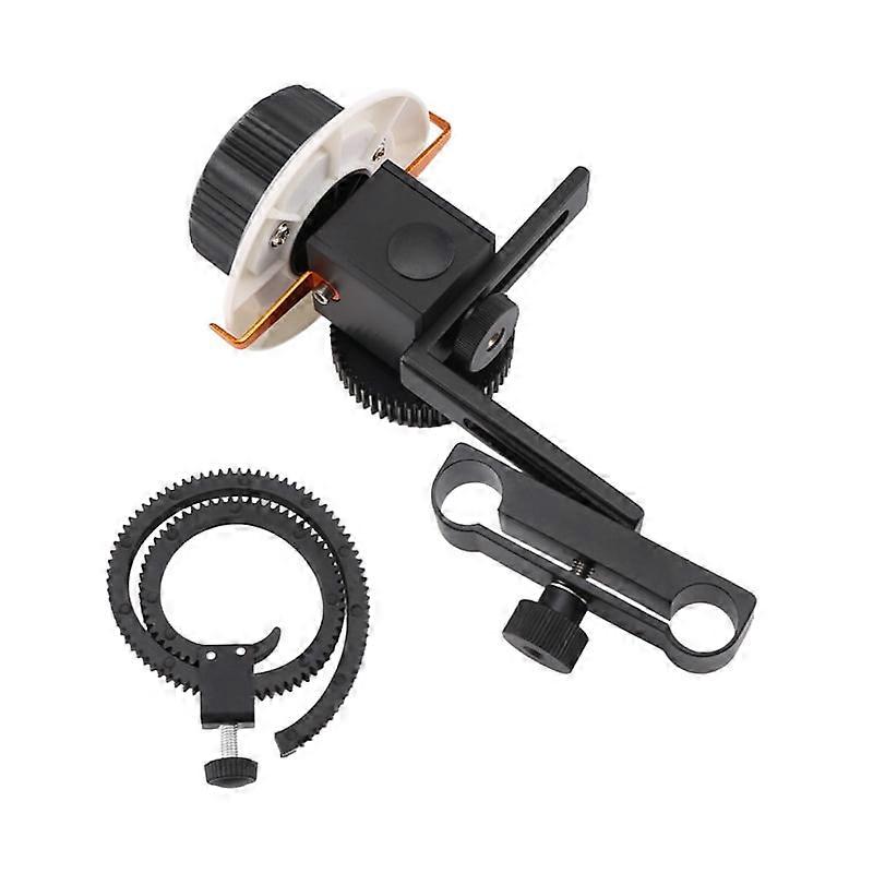 VD-F0 Camera Follow Focus 15MM Follow Focus with Gear Ring Belt for and Other DSLR Camera