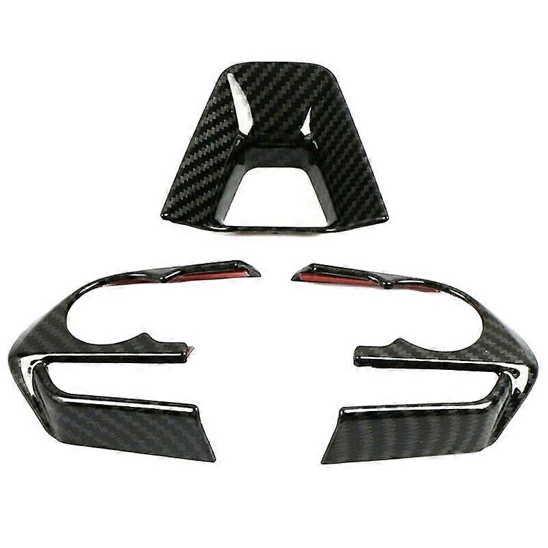 3PCS for 19-20 Steering Wheel Switch Button Cover Trim