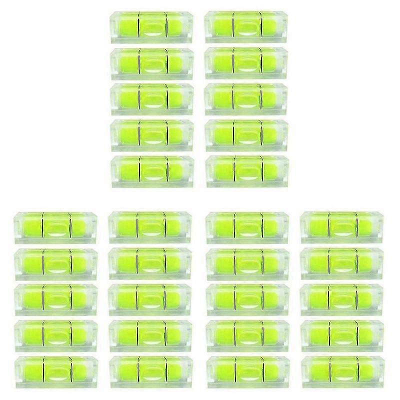 Mini Bubble Spirit Level 10X10X29mm Square Levels for Wall Frames Art Displays Picture Hanging RV Tr
