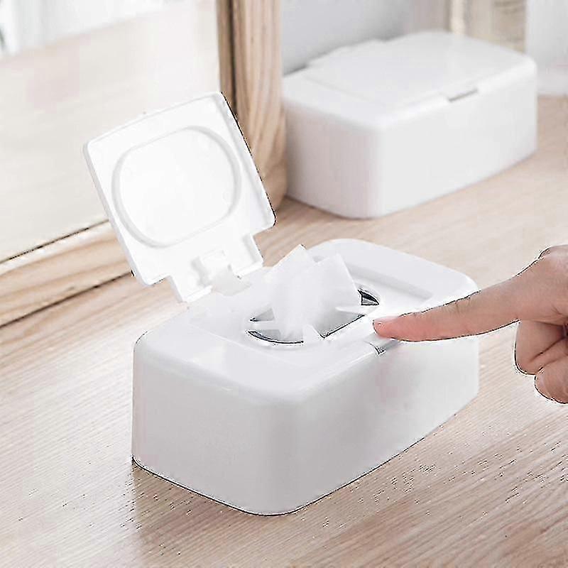 Portable Dispenser for Wet Wipes and Tissue Boxes Ideal for Car Home Office and Desktop Organization