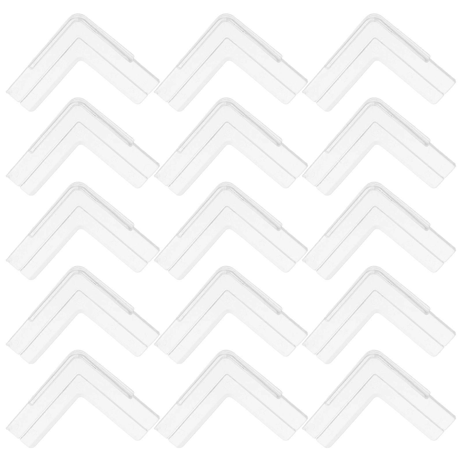 Transparent Window Corner Protectors for Safety with 40Pcs Protective Pads
