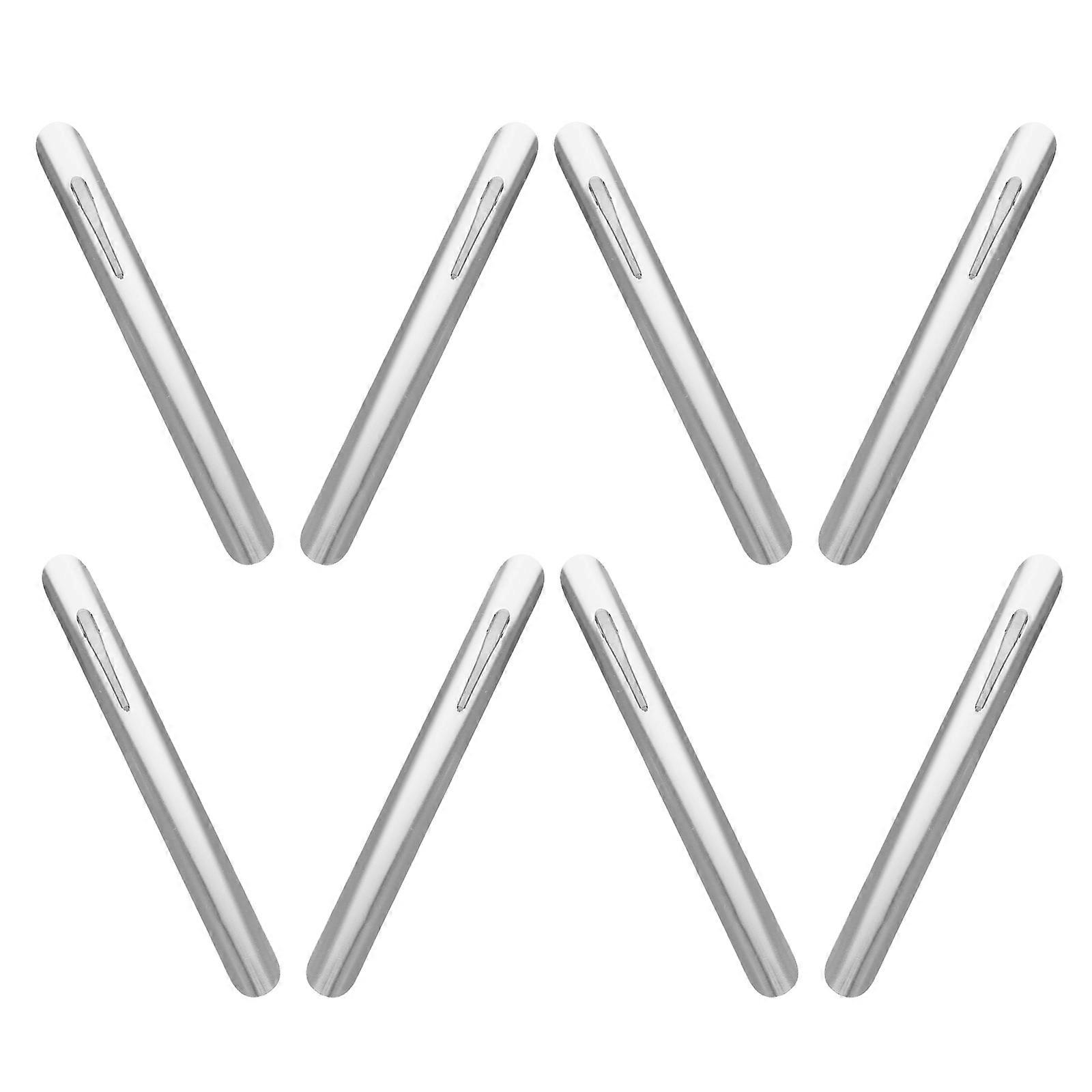 Restaurant Table Bread Crumbs Cleaner Stainless Steel Crumber Tool 8Pcs