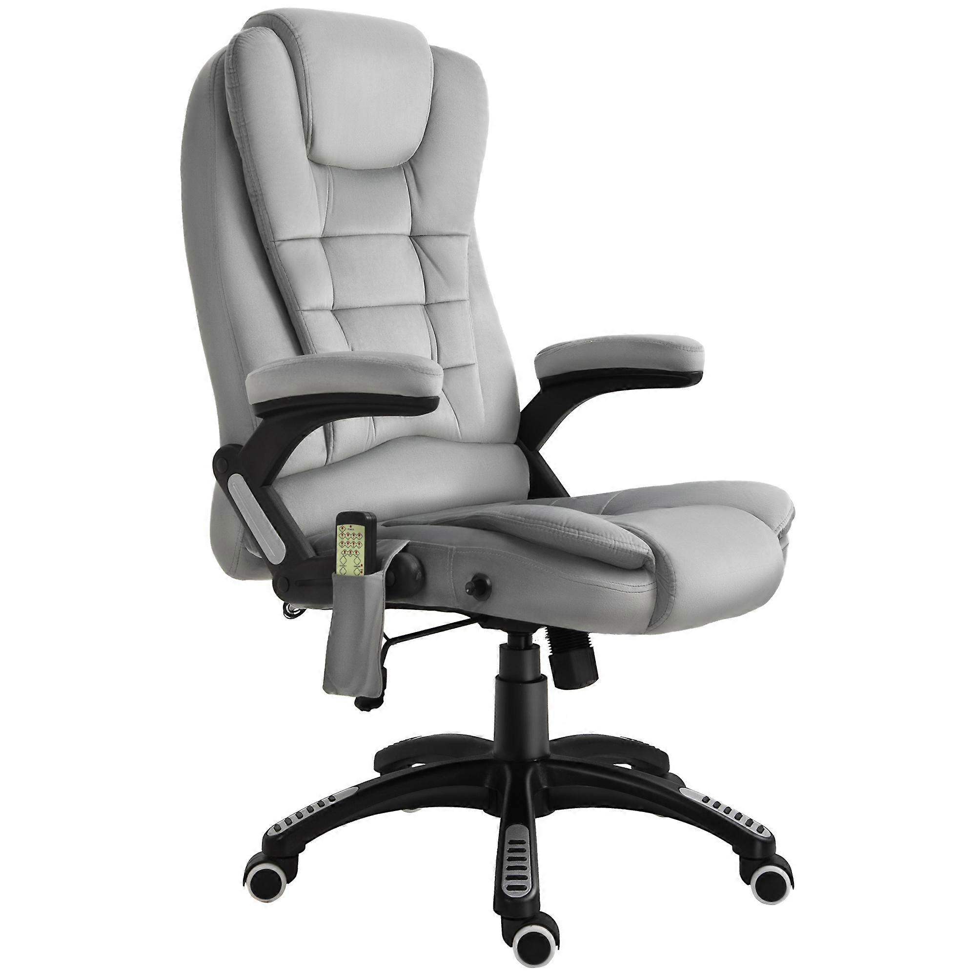 Graue ergonomische Bürostuhl-Höhenverstellung PU-Räder bequem