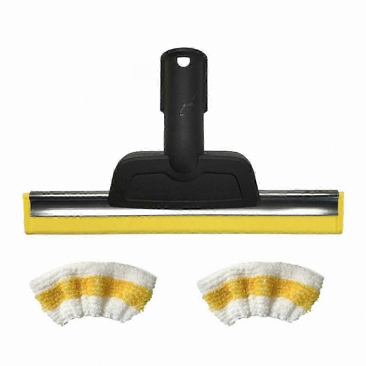 Round Brush Window Nozzle Scraper for Steam Cleaners-Compatible with Easyfix SC2 SC3 SC4 SC5 CTK10 CTK20 Cleaning Tools