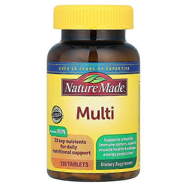 Nature Made, Multi with Iron, 130 Tablets