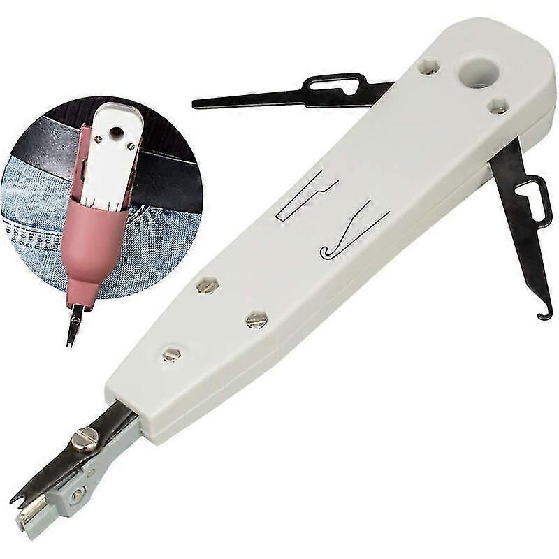 Punch Down Tool Lan Dsl Isdn Network Patch Scissors For Network Jack Mounting Cable Patch Panel Lsa Cat5 Cat6 Cat7