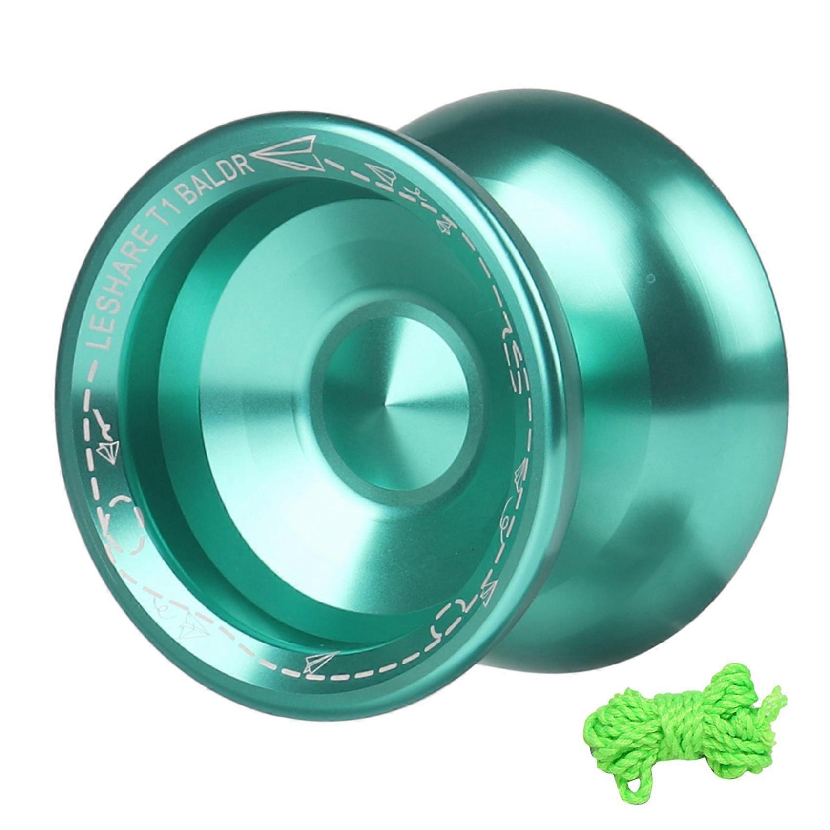 Yoyo Unresponsive Yoyo Competitive Yo-Yo,Alloy Yoyo for Beginners,Easy Practise Tricks,with Strings,
