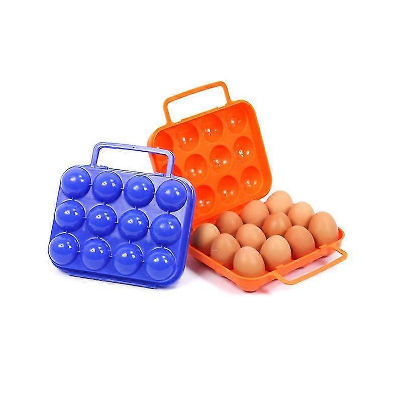 Ei Container Draagbare Eierhouder Camping Wandelen Picknick Bbq Eier Opbergboxen Reizen Eierdrager