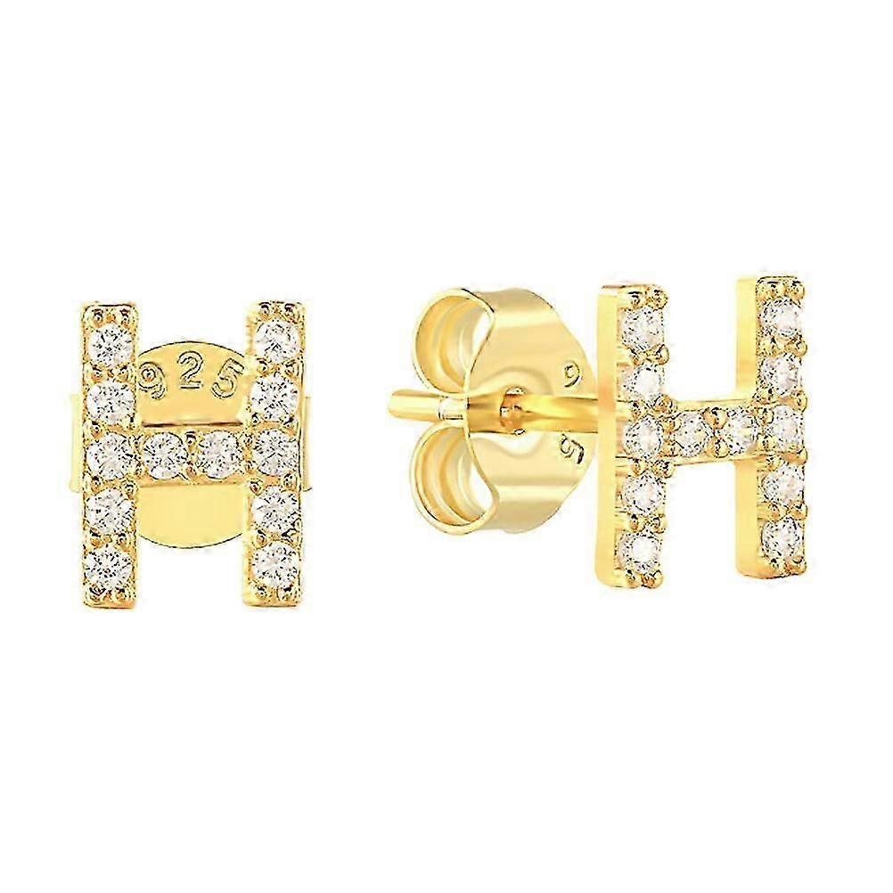 Geometric Rhinestone Stud Earrings for Women's