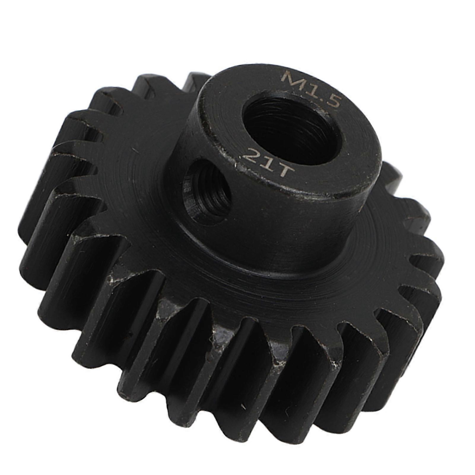 M1.5 RC Car Gear with M5 Set Screw 8mm Bore Diameter RC Car Motor Gear Kit for TRAXXAS 6S 8S 1/5 21T 