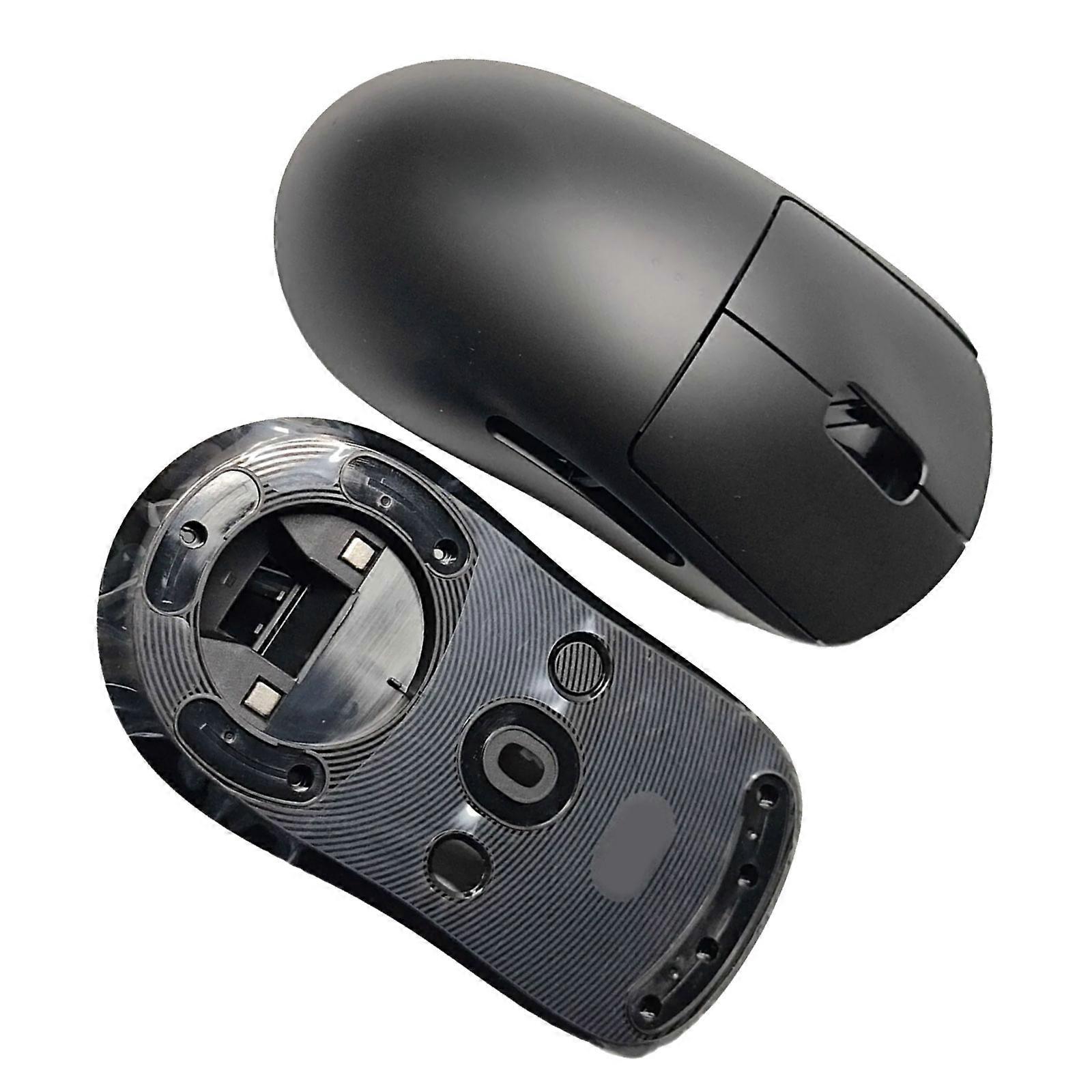 Replacement Top Bottom Shell / Cover / Outer Case for GPro Wireless Gamings Mouse  Black