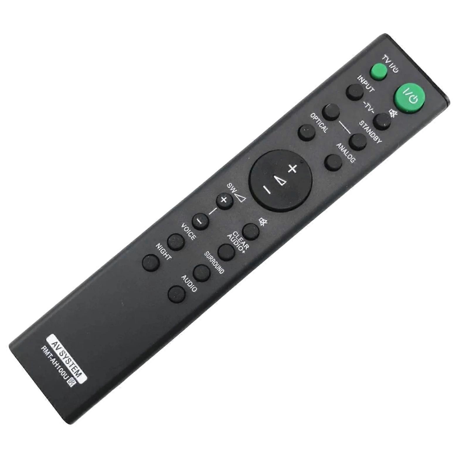 High Sensitivity RMT-AH100U Remote Control Replacement Remote Controller for HT-CT180 SA-CT180 SA-WCT180 Repair Multicolor