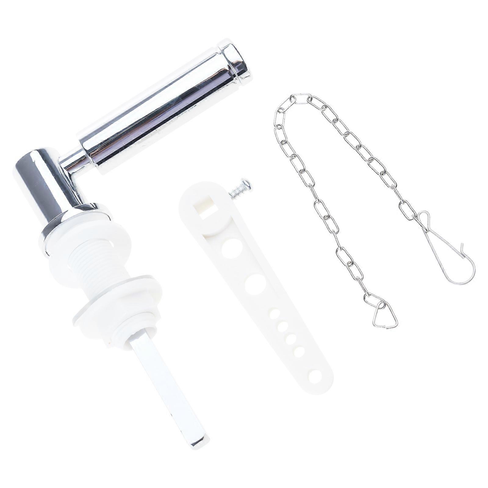 Metallinen wc-säiliön huuhtelukahvan vaihtovipu moderni wc-vesisäiliöiden kahva työkalu wc-säiliön korjauskahva monivärinen