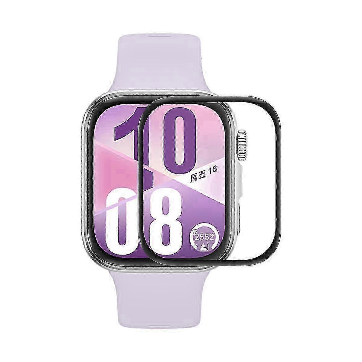 Huawei Watch Fit 4スクリーンプロテクターENKAY HAT PRINCE 3D湾曲PC + PMMAウルトラクリアフィルムに対応