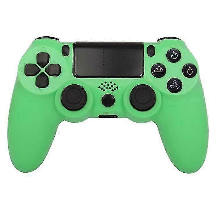 For PS4 Wireless Bluetooth-compatible Gaming Controller Dual Vibration Gamepad with Speaker and Head