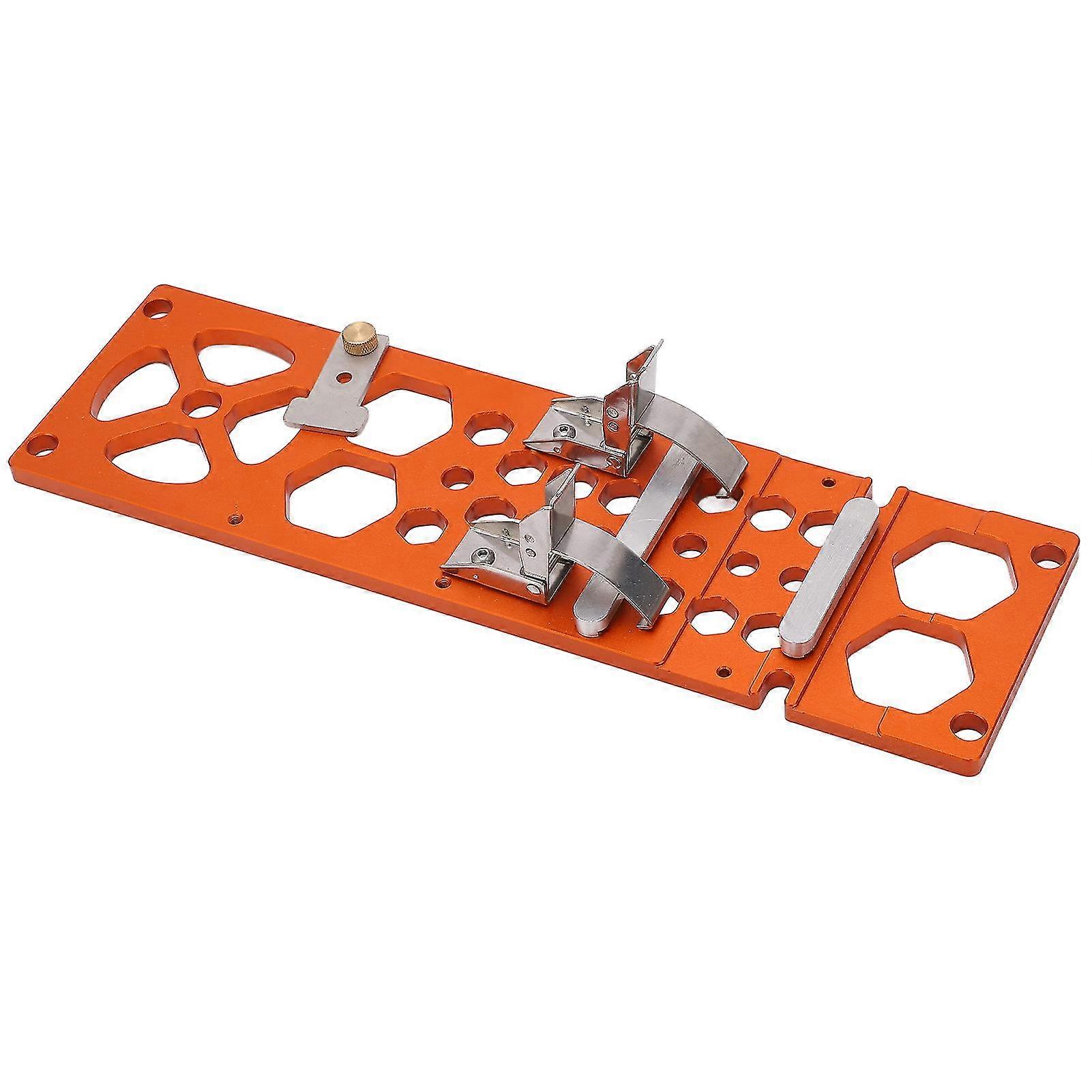 Orange Woodworking Right Angle Saw Guide Rail Hollow Design Lightweight 90° Circular Saw Guide Rail