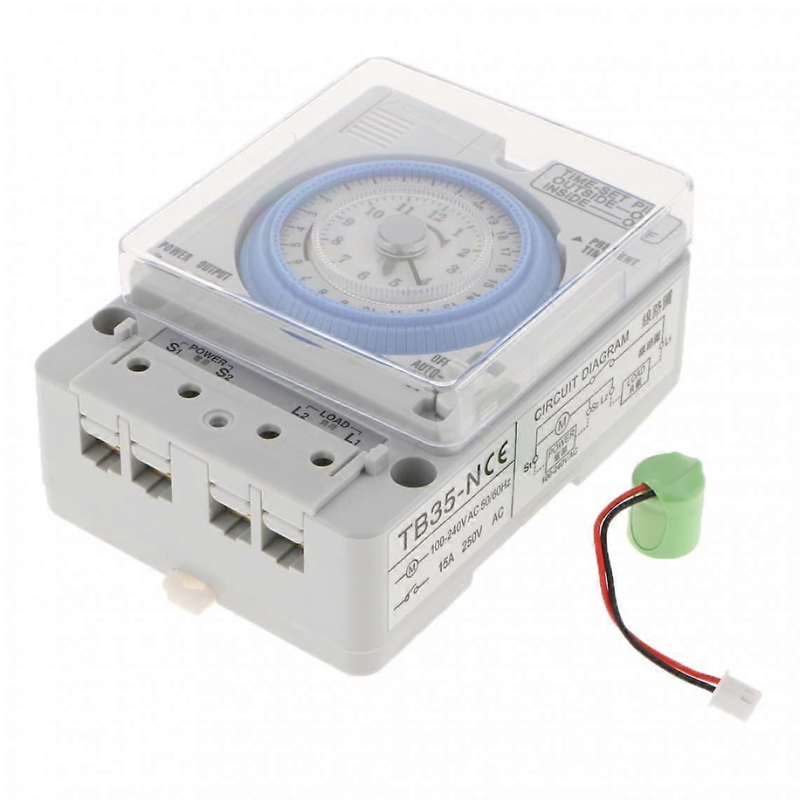 24 Hour Chronometry Timer Mechanical Switch Industrial Analog Timer 100-240v